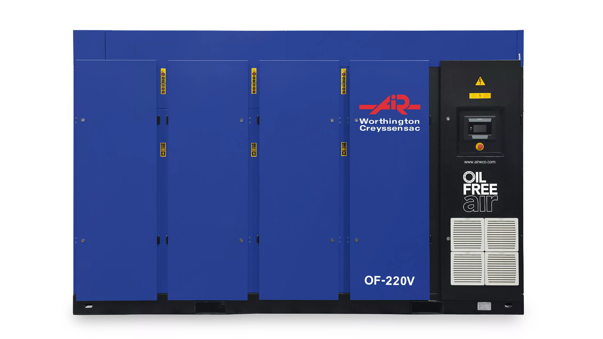 COMPRESSORI OIL FREE DA 3 A 220 HP ANCHE CON INVERTER